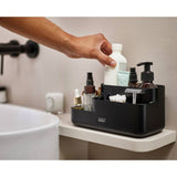 Joseph Joseph black bathroom caddy Easystore storage organiser - British product