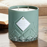 Nature's Mark scented glass candle 1.58kg, imported from the UK