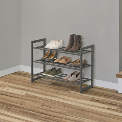 Costco UK Neatfreak 3 Tier Heavy Duty Stackable Shoe Storage Rack- Buy online at McGrocer