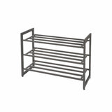 Neatfreak 3 tier shoe storage rack charcoal grey, imported from the UK