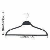 Standby non-slip rubberized hangers 50 pack, UK version