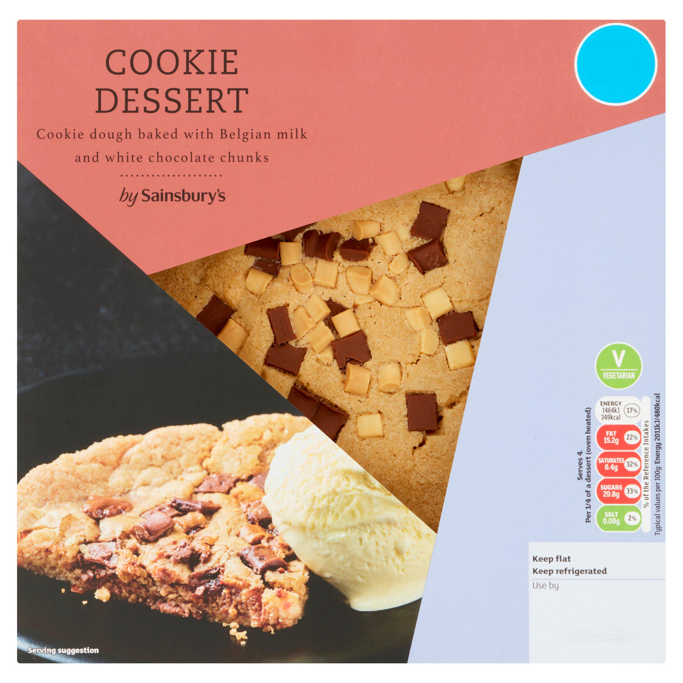 Sainsbury's Cookie Dessert 304g GOODS Sainsburys   