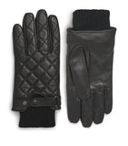 Barbour quilted leather gloves - British product