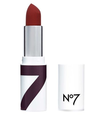 No7 Velvet Matte Conditioning Lipstick GOODS Boots scarlet  