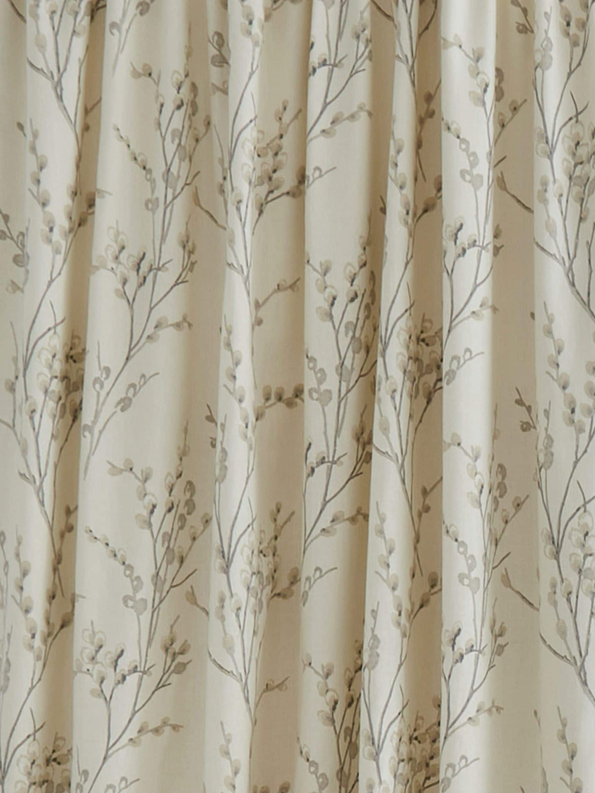 Laura Ashley grey pussy willow cotton curtains 224x274cm - British product