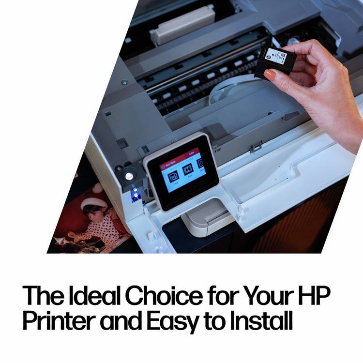HP 302 black ink cartridge original (British brand)