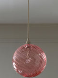 Freya Linear large pink glass shade (British brand)