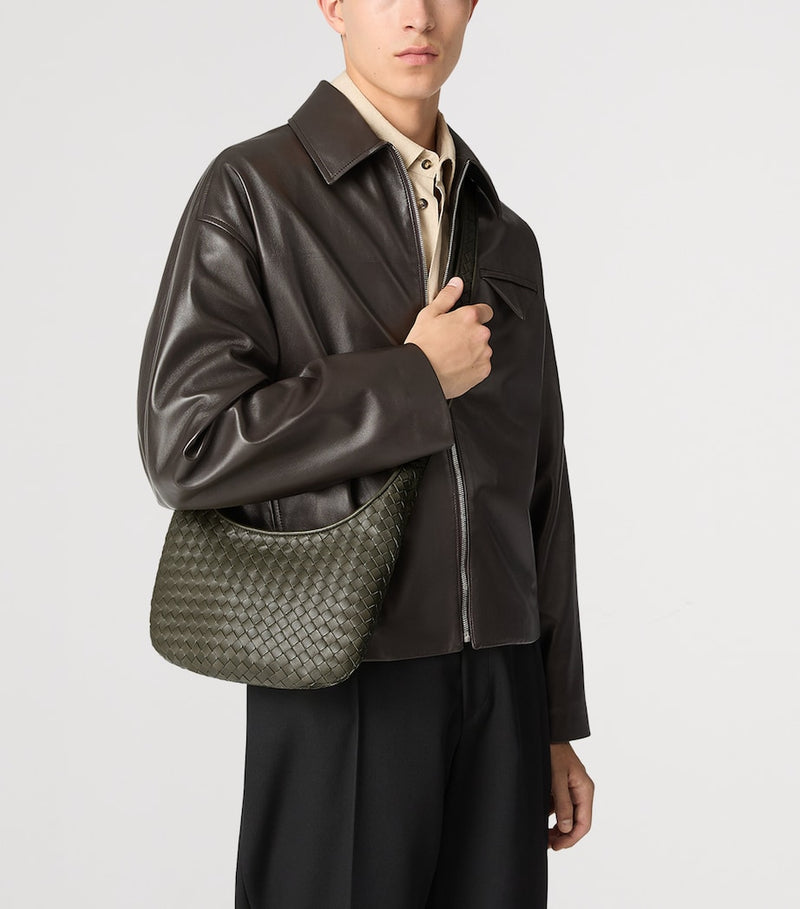 Bottega Veneta small Intrecciato cross-body bag, imported from the UK