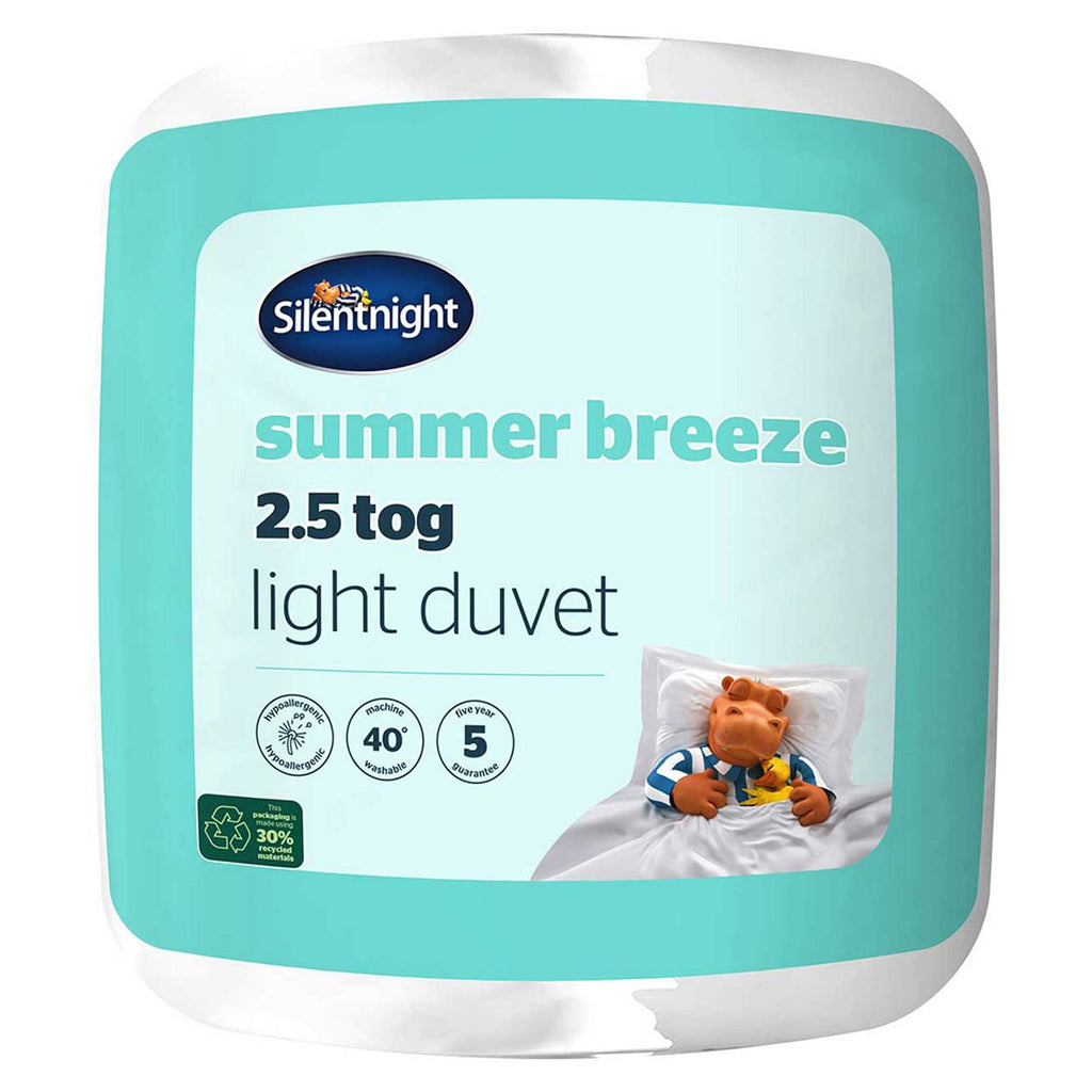 Silentnight Summer Breeze  Duvet - 2.5 Tog - Single