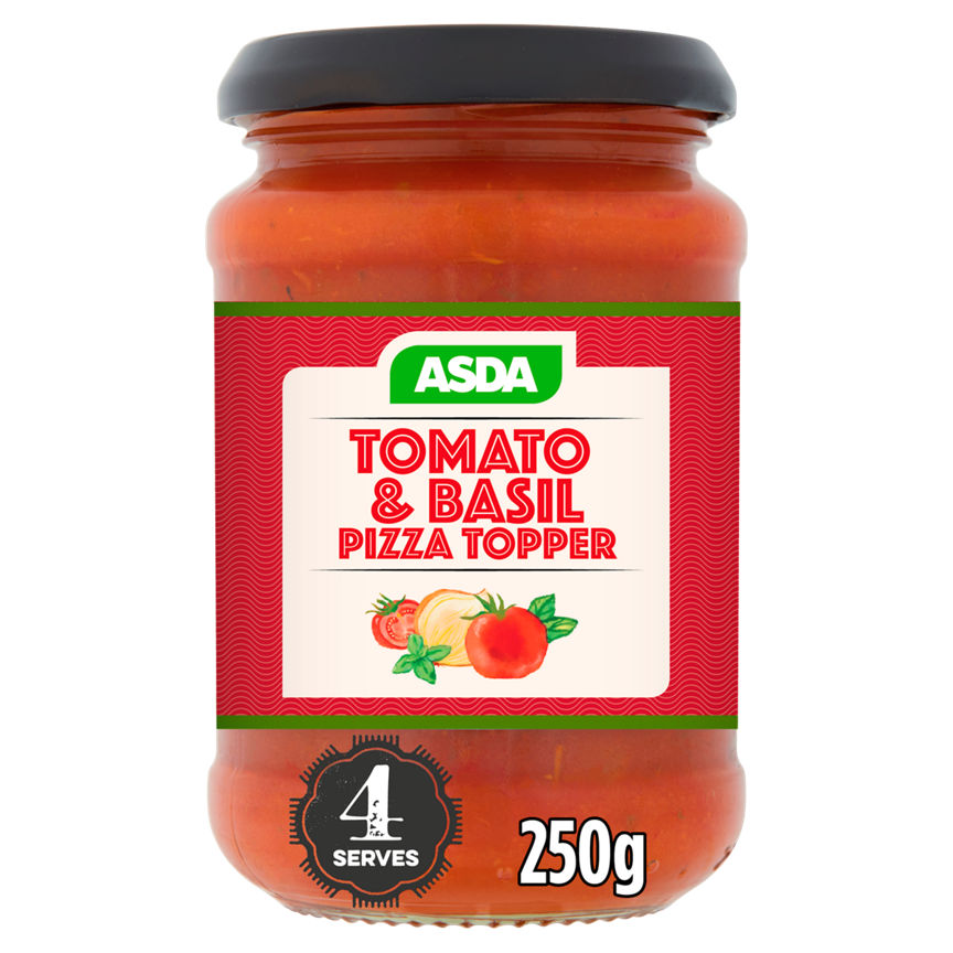 ASDA Tomato & Basil Pizza Sauce Topper GOODS ASDA   