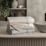 Welhome cotton waffle bath towel 74x147 cm - British product
