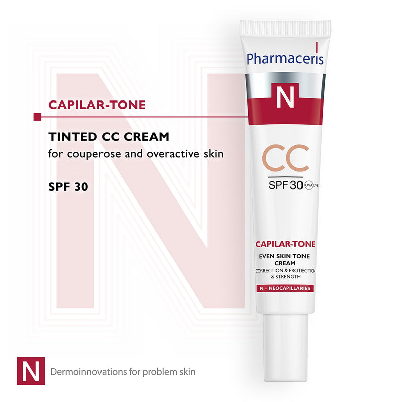 Pharmaceris N Capilar-Tone SPF 30 CC cream 40ml, UK version