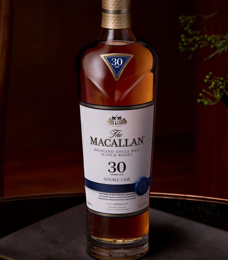 Macallan Double Cask 30-Year-Old single malt Scotch whisky 70cl (British brand)
