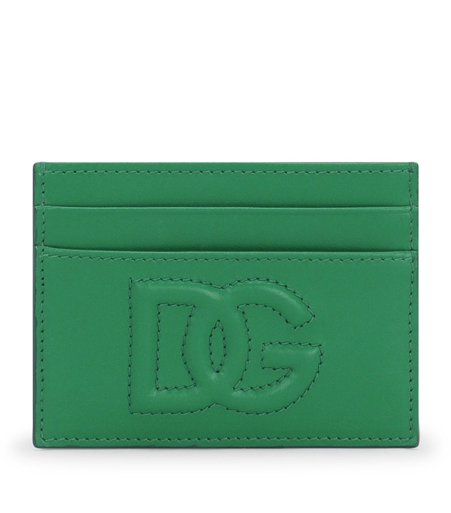 Dolce&Gabbana leather card holder with card slots, UK version