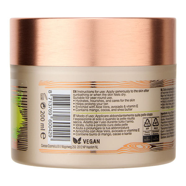 Hydrating Body Butter with Aloe Vera and Shea Butter, 200ml