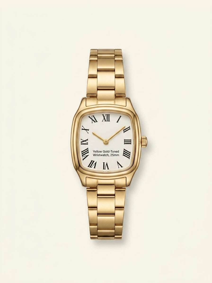 Cartier Panthère Mini watch in 18ct yellow gold (British brand)