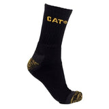 Caterpillar Mens Premium Work Socks (Pack of 3) (6-11) GOODS Superdrug Black  