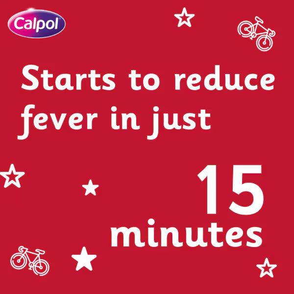 Calpol sugar free suspension strawberry 100ml - British product