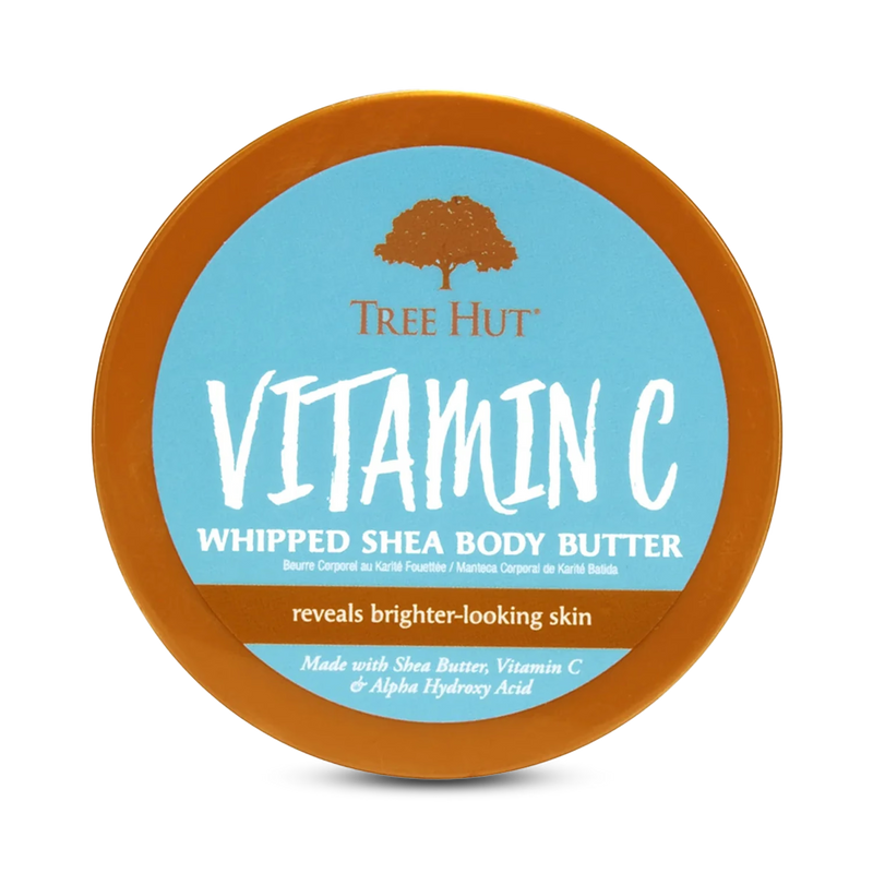 Tree Hut Vitamin C Whipped Body Butter 240g, imported from the UK