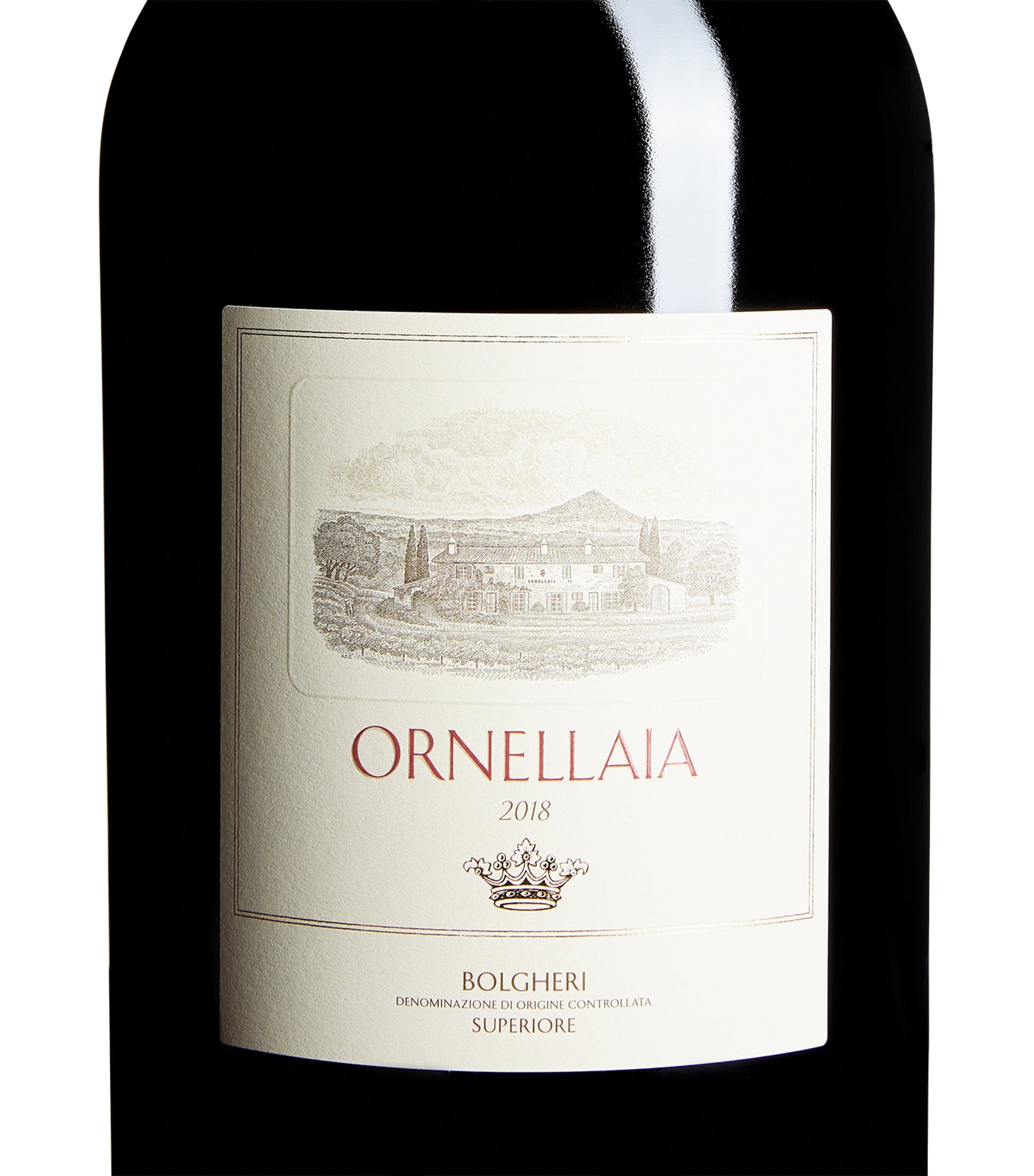 Ornellaia red wine Bolgheri Superiore 2018 3L, imported from the UK