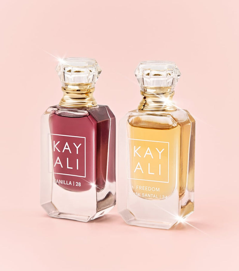 Kayali Vanilla Musk Mini Duo fragrance gift set 2 x 5ml, UK version