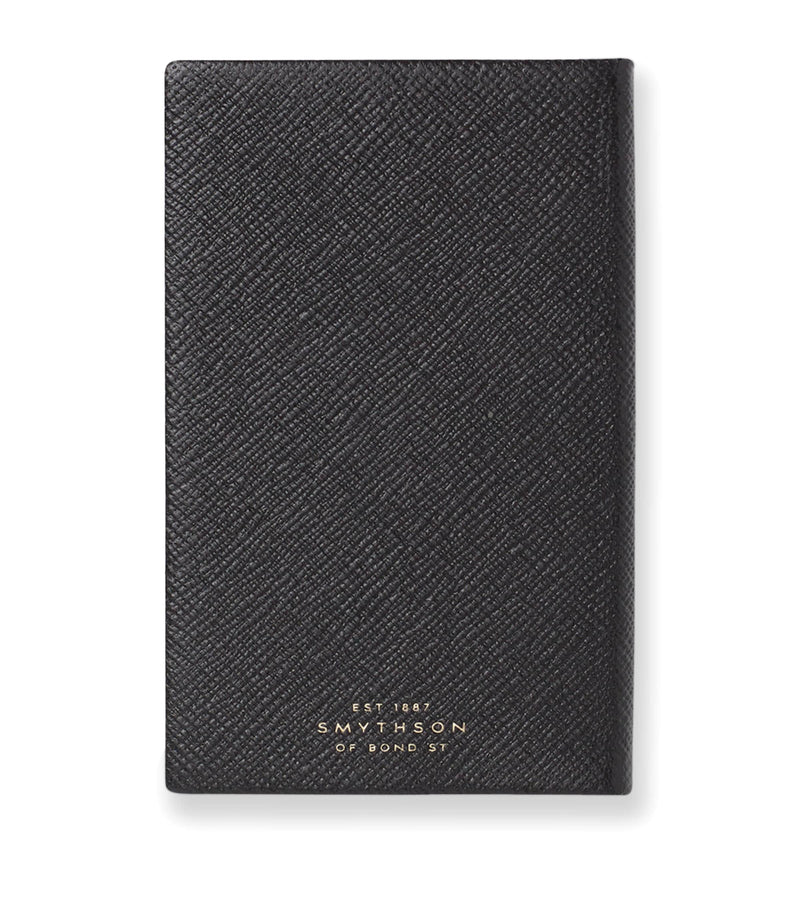 Smythson leather Panama notebook (British brand)