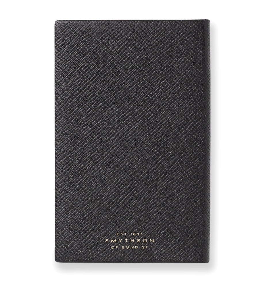 Smythson leather Panama notebook (British brand)