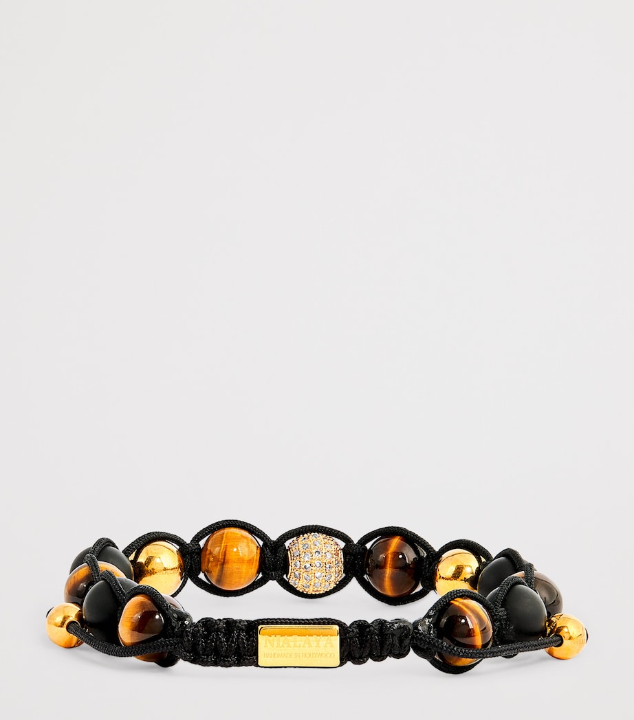 Nialaya beaded adjustable bracelet, imported from the UK