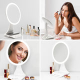 Rio 5x magnifying mirror with wireless charging, imported from the UK
