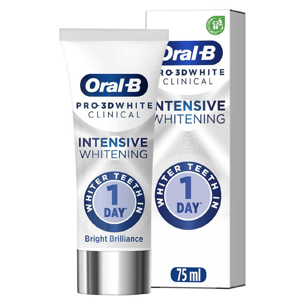 Oral-B 3D White Clinical Intensive Whitening Bright Brilliance - 75ml