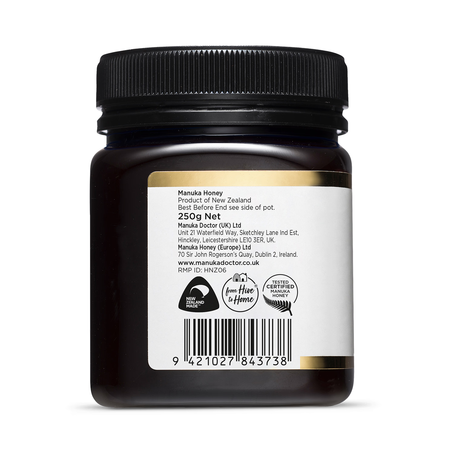 Manuka Doctor Manuka Honey MGO 100 250g imported from New Zealand