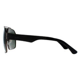 Police SPLL08 black polarised aviator sunglasses (British brand)