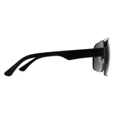 Police SPLL08 black polarised aviator sunglasses (British brand)