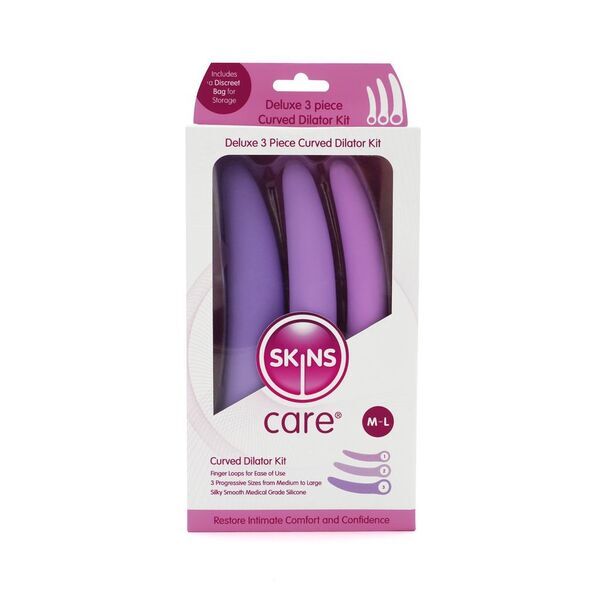 Skins Care curved dilator set 3pc medium large (British brand)