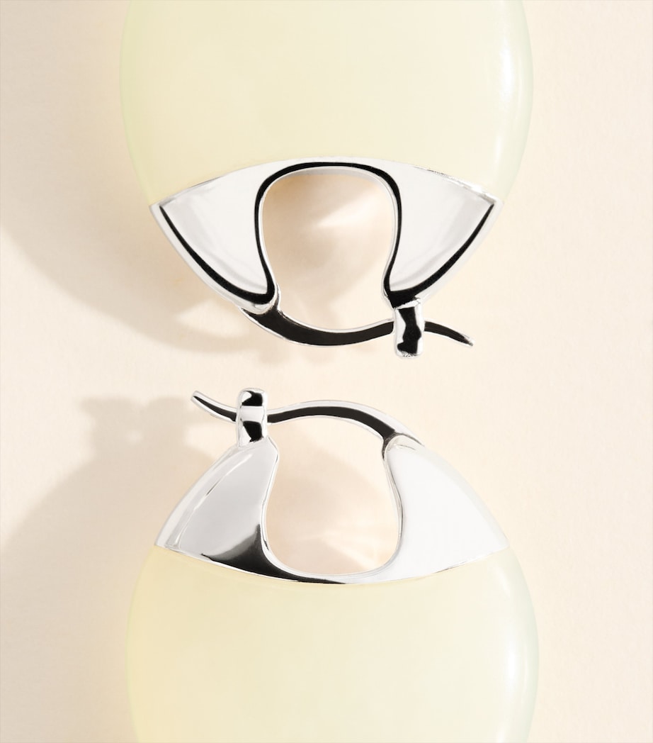 LIÉ STUDIO Erin earrings sterling silver gemstone, UK version