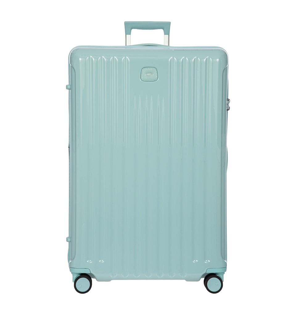 Hardwearing Recycled Polycarbonate Spinner Suitcase in Marine Hue