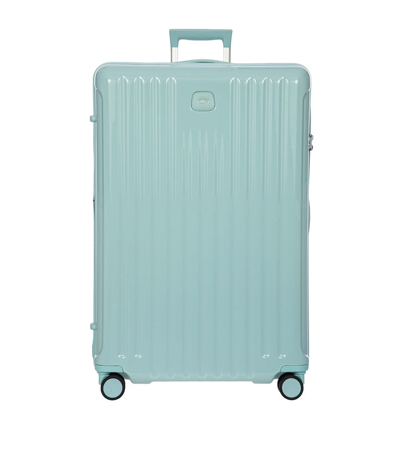 Hardwearing Recycled Polycarbonate Spinner Suitcase in Marine Hue