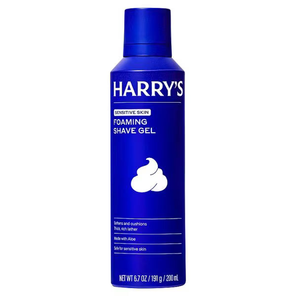 Harry's Foaming Shave Gel with Aloe Vera 200ml, UK version.