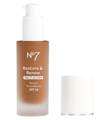 No7 Restore & Renew Serum Foundation 30ml SPF 30 GOODS Boots   