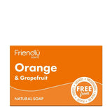 Friendly Soap Orange & Grapefruit soap 6x95g, UK version