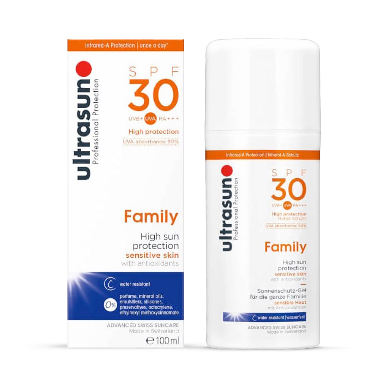 Ultrasun Family SPF 30 sunscreen 100ml - British product