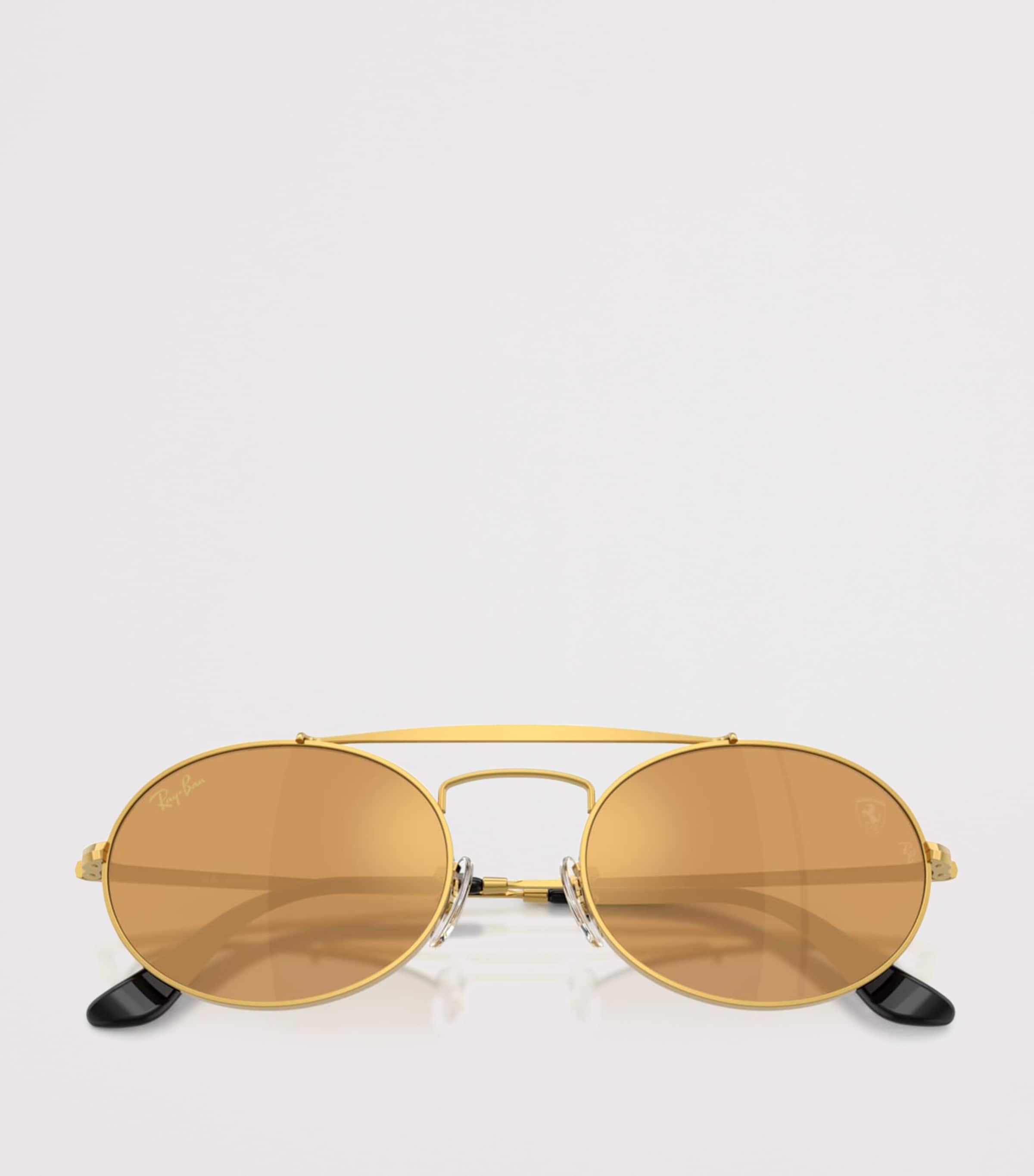 Ray-Ban RB3775M metal oval sunglasses, UK version