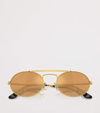 Ray-Ban RB3775M metal oval sunglasses, UK version