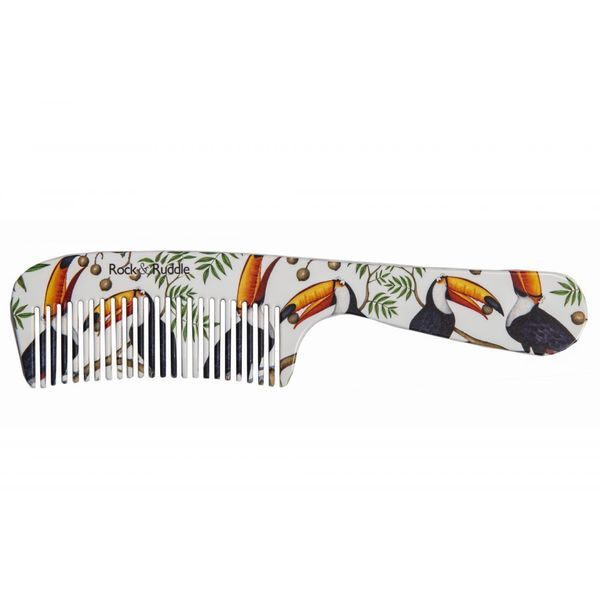 Rock & Ruddle Toucans Handle Comb