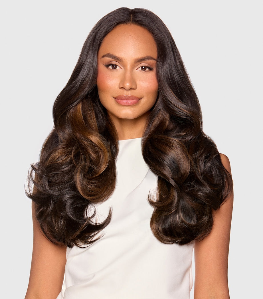 Beauty Works BARELY THERE Mix & Match Duo clip-in hair extensions 20 - British product