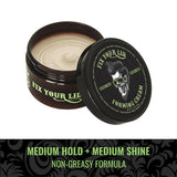 Fix Your Lid forming cream medium hold 106g - British product