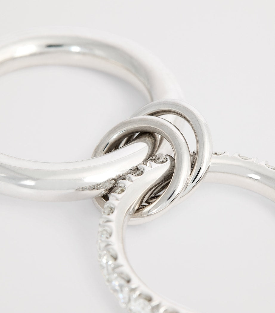Spinelli Kilcollin Virgo zodiac ring 18k white gold (British brand)
