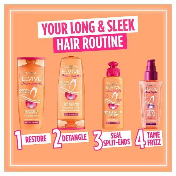 L'Oreal Paris Dream Lengths Leave In Conditioner 200ml, UK version
