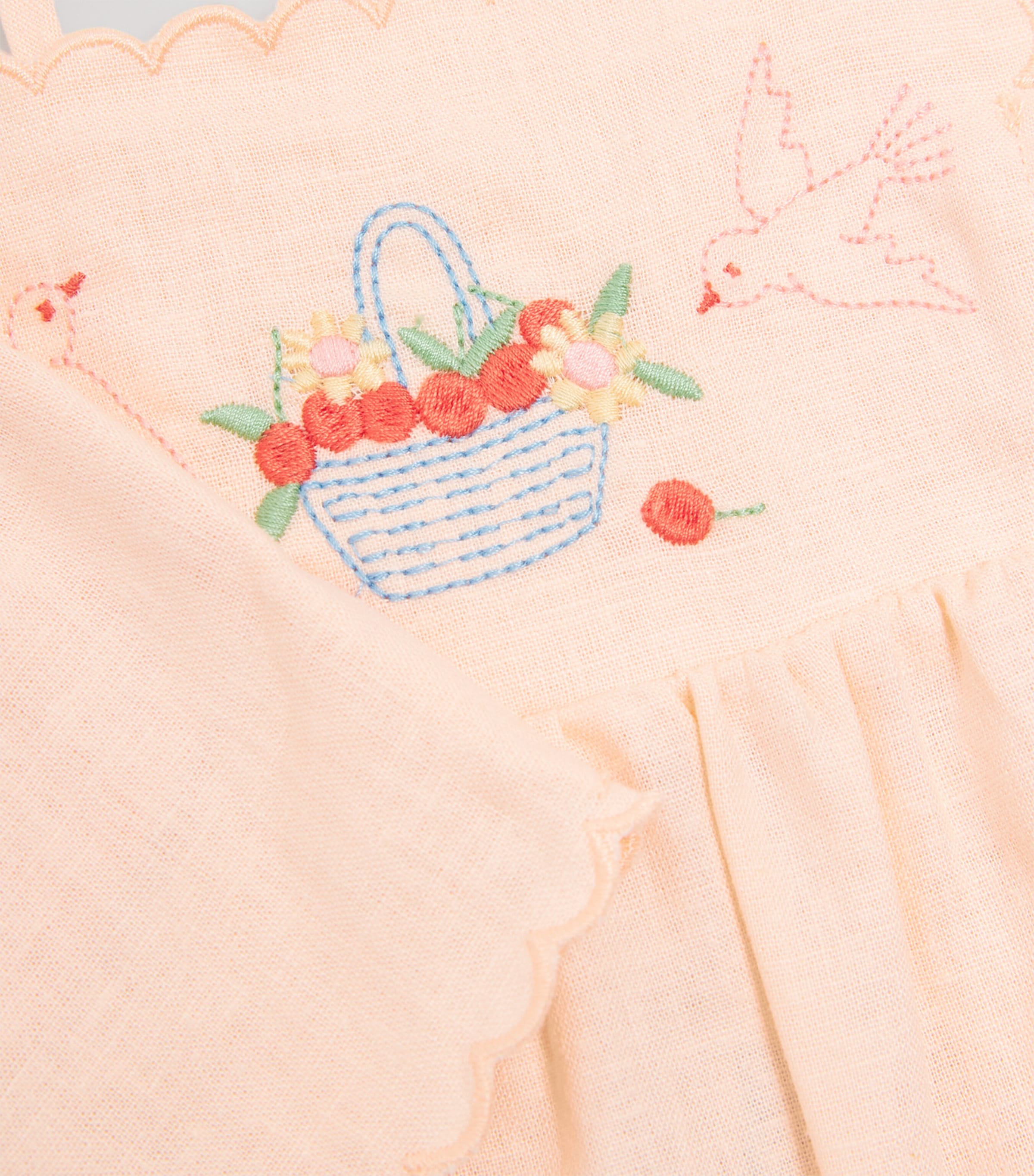 Gingersnaps Hinata linen-blend dress and shorts set for toddlers aged 6-36 months, UK version