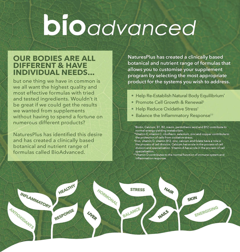 NaturesPlus BioAdvanced Joint Complex 90 capsules, UK version